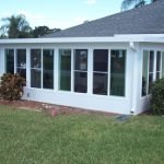 Sunroom vinyl window enclosure Brazoria county