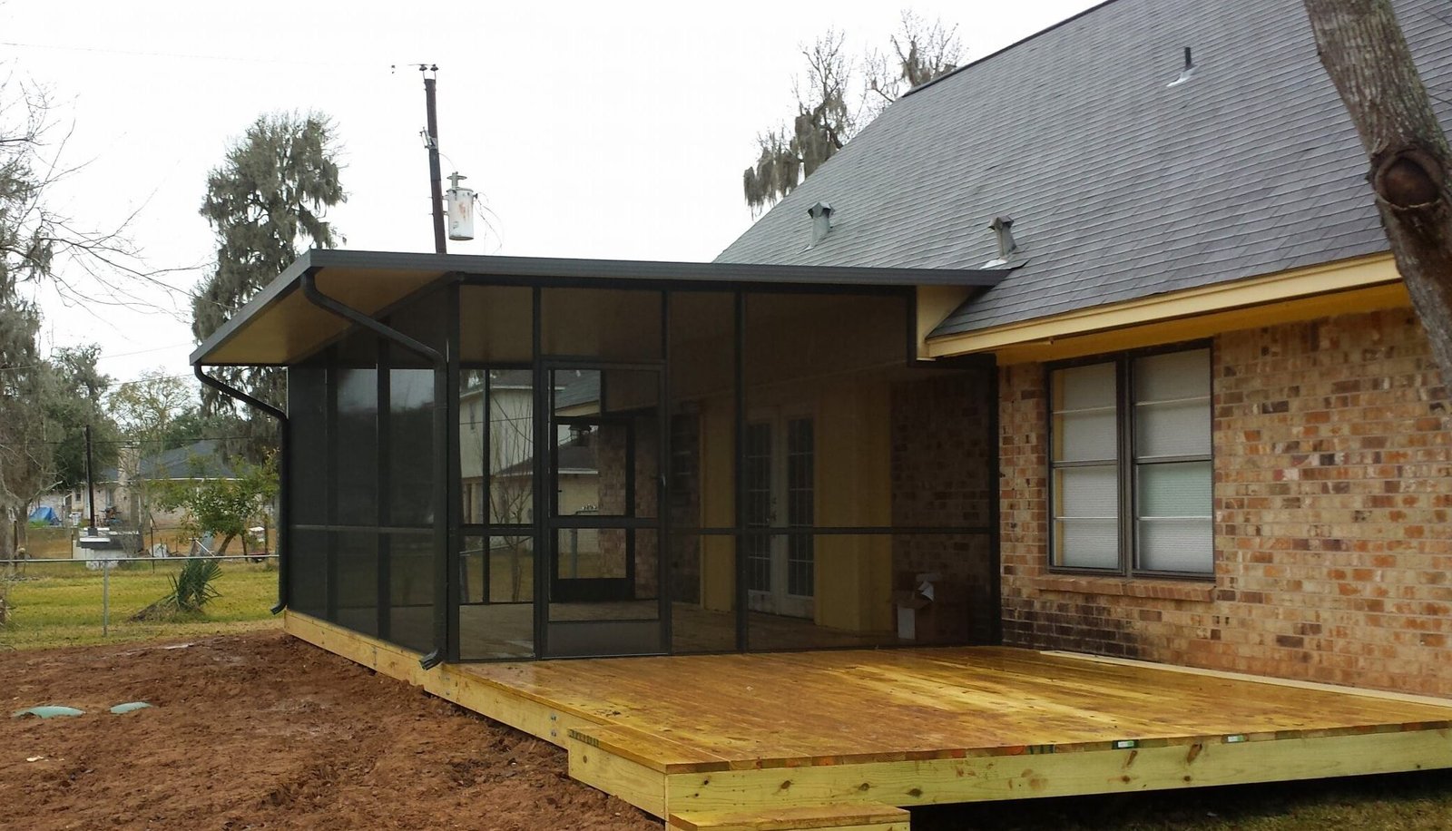 Outdoor living transformation in Galveston County near Dickinson TX