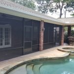 Screened In Patio by the pool Greater Houston