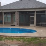 Patio Screen Room poolside Harris County