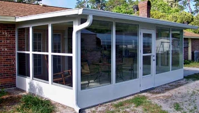 Real outdoor living patio cover project completed by Simmons Home Design
