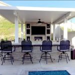 Free standing covered patio / awning bar Brazoria county