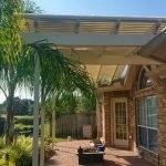 Attached Arched Pergola Houston Builder
