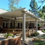 Aluminum Insulated Patio Cover Awning with Santa Fe package and skylights