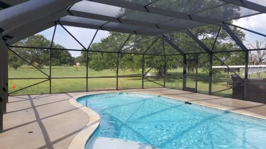HOA-friendly custom pool enclosure project example