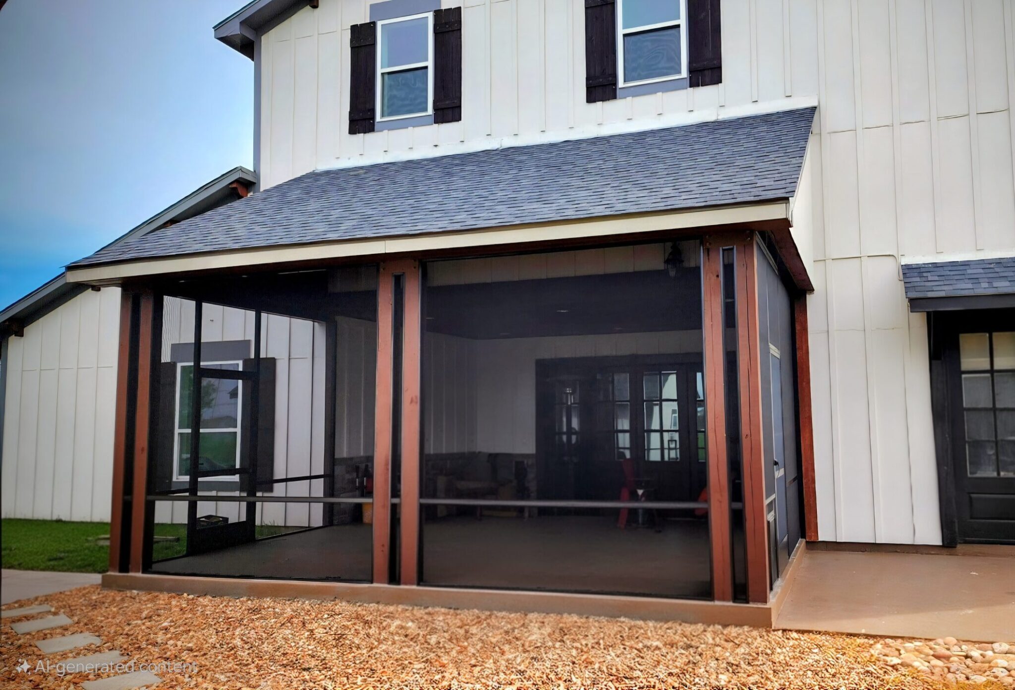 Screened-In Patio for Brazoria County Weather