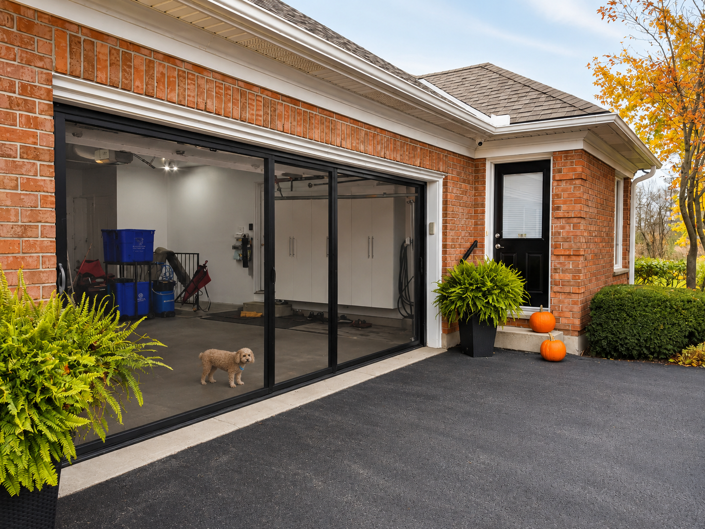 Garage screen installation in Webster TX near Harris County
