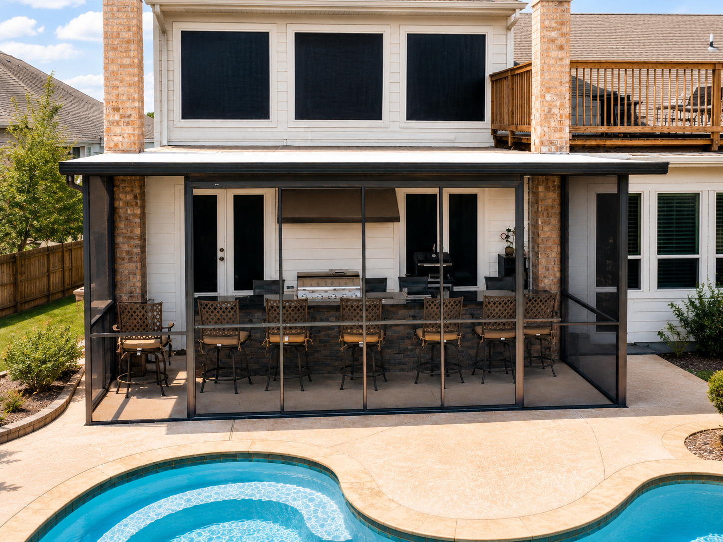 Screened-in patio builder in Sugar Land, TX
