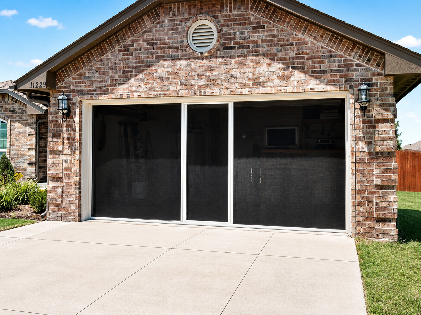 Top rated garage screen contractor HOA conscious design example
