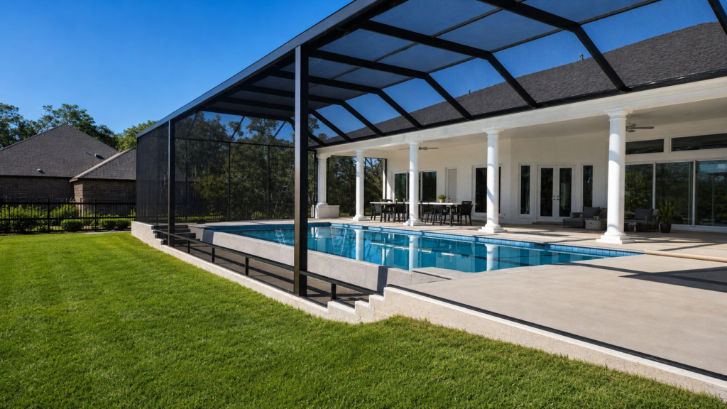 Pool Enclosures in Angleton, TX - Simmons Home Design