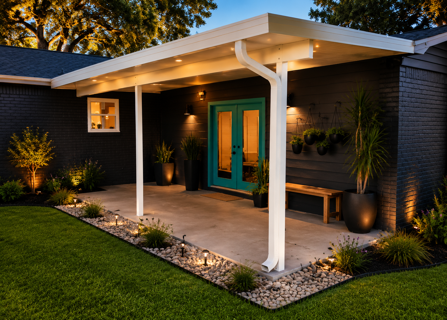Custom patio cover builder and contractor near Houston Texas
