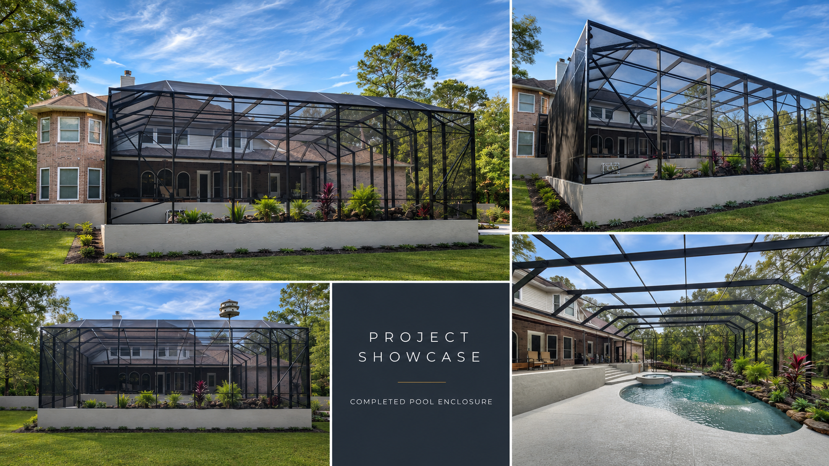Pool Enclosure Built For Homes
