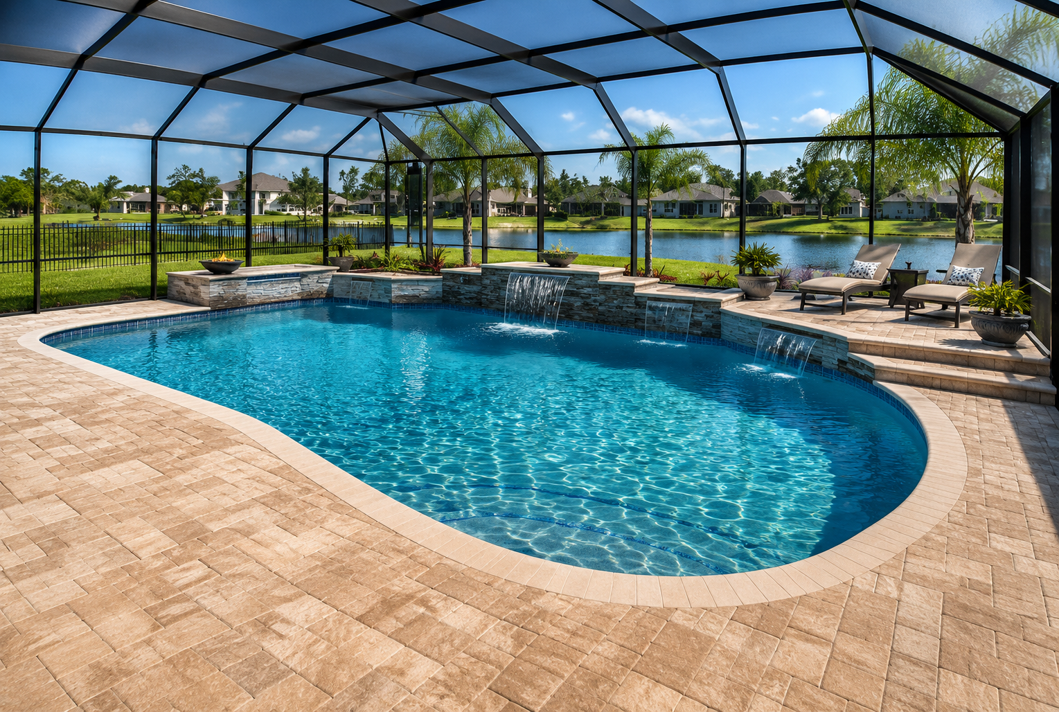 Pool enclosure builder SHD near Conroe TX